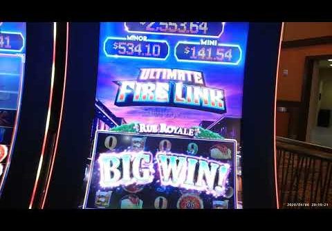 BIG WIN BONUS – Ultimate Fire Link Rue Royale Slot Machine win @mohegansun