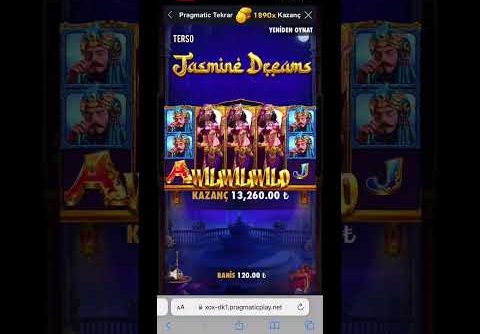 YENİ SLOT OYUNU JASMİNE DREAMS TA TARİHİ KAZANÇ! #slot #casino #bigwin