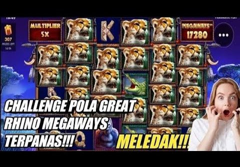 SLOT GACOR HARI INI GREAT RHINO MEGAWAYS MODAL RECEH 400K MENANG 1,4 JTA !!