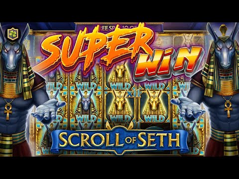 😱 Scroll of Seth 😱 Review & Bonus Feature 😱 NEW Online Slot EPIC Big WIN! – Play’n GO