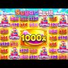 RARE 1000X WIN & DOUBLE RETRIGGER On SUGAR RUSH!!.. (MASSIVE PROFIT)