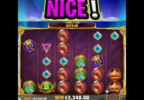 GATES OF OLYMPUS SLOT 🔥 MEGA BIG WIN 🤑 BONUS EPIC TUMBLE WIN OMG‼️ #shorts