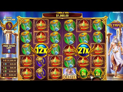 GATES OF OLYMPUS🔱INSANE TUMBLE WINS  – HIT CROWNS AND HOURGLASSES MANY TIMES WITH BIG MULTIPLIERS