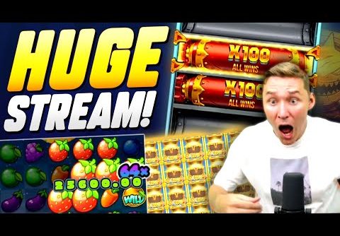 MASSIVE WINNING STREAM WITH HUGE BONUSES! (Highlights)