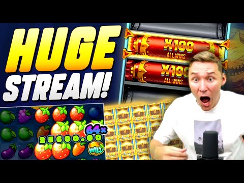 MASSIVE WINNING STREAM WITH HUGE BONUSES! (Highlights)