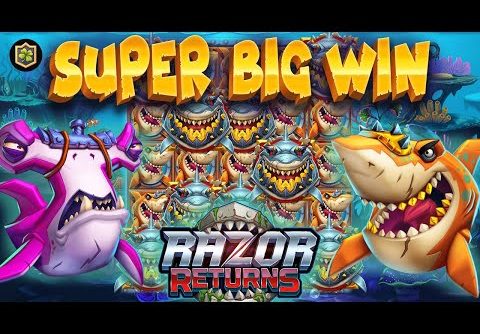 😱 Razor Returns 😱 Review & Bonus Feature 😱 NEW Online Slot EPIC Big WIN! – Push Gaming