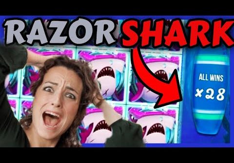 Epic Wins in Razor Shark Casino Slot Game Free Spins 🚀 Mind-Blowing Payouts Await! [+Giga Jar]