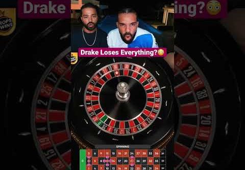 Drake Loses Everything On Roulette? #drake #roulette #bigwin #casino #shorts