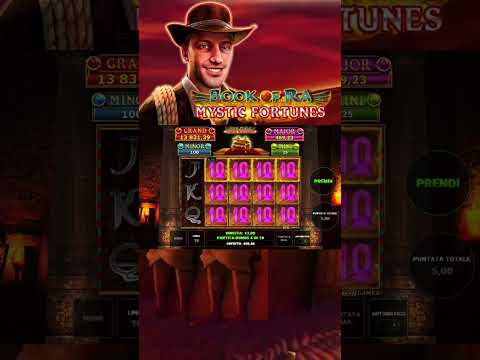 BIg Win con Book of RA Mystic Fortunes 🤠 #slotclubitalia #slot #casino #demogratis #short