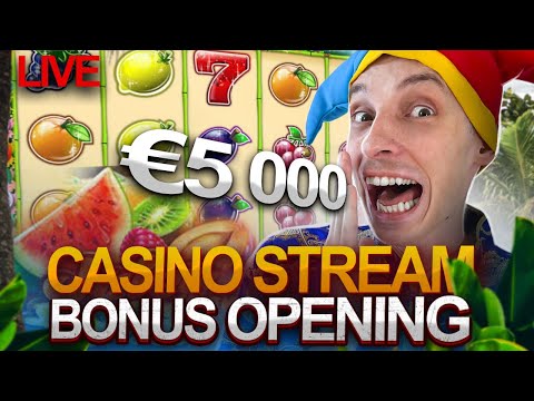 SLOTS LIVE 🔴 €5 000 Slots Bonus Opening – Casino Stream with mrBigspin