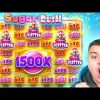 25 FREE SPINS BONUS PAID MASSIVE PROFIT On SUGAR RUSH!!.. (5 SCATTER RETRIGGER)