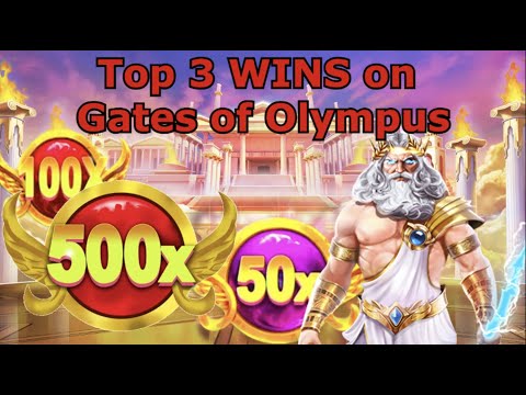 My 3 Biggest Wins on Gates of Olympus!