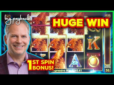 1st Spin Bonus → HUGE WIN! Golden Phoenix Slot – AWESOME SESSION!