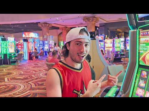 Winning The BIG BUCKS At Caesars Palace Las Vegas!