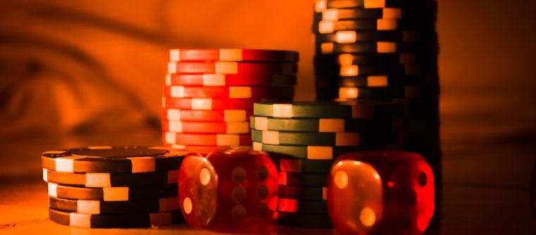 casino, chips, dice